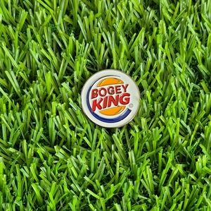 'Bogey King' Golf Ball Marker - New